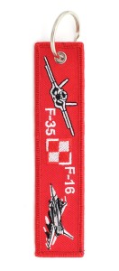 Brelok F-16 i F-35 kosmiczny Remove Before Flight